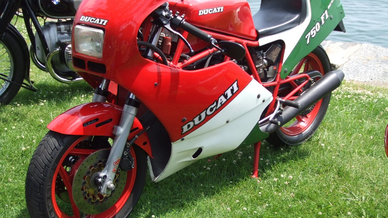 A 1985 Ducati 750 F1
