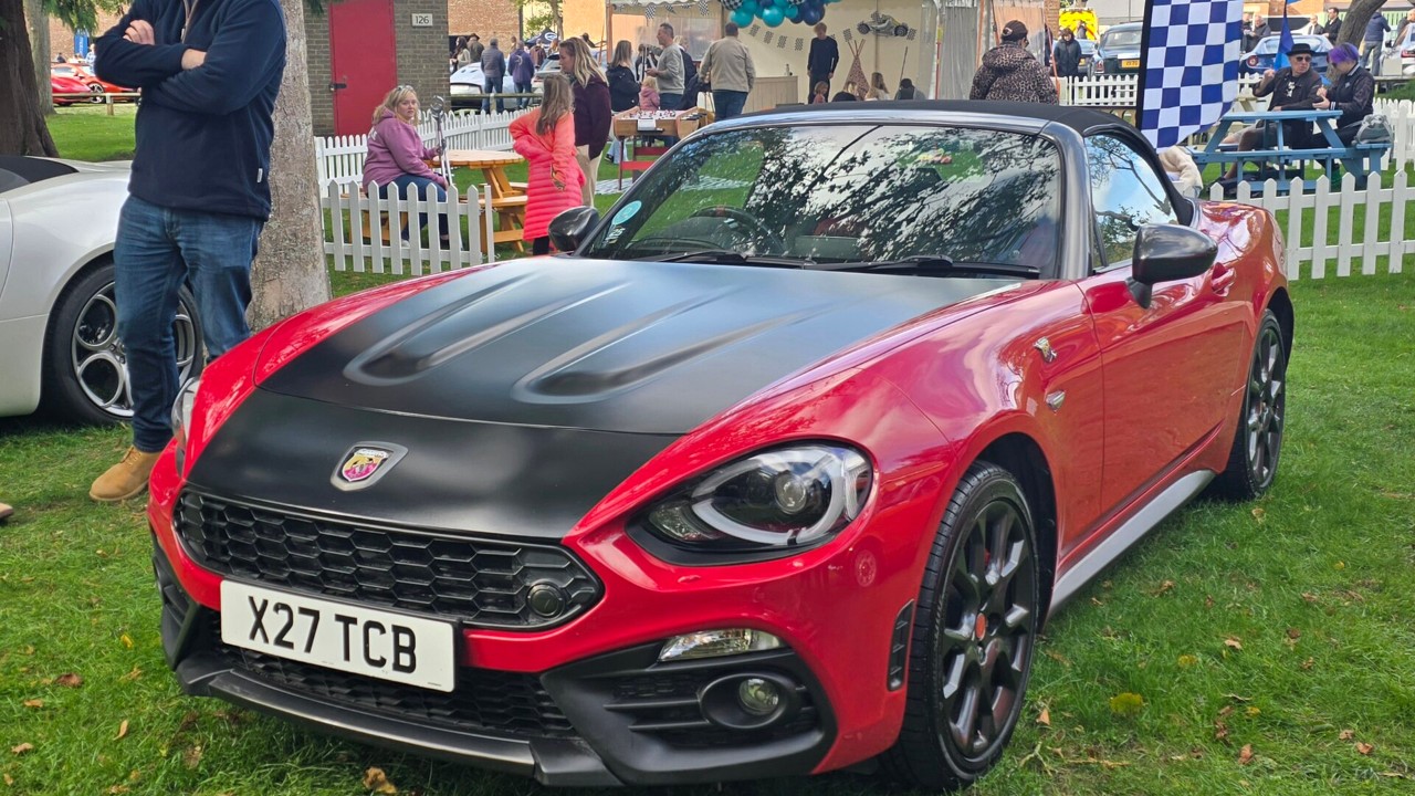 A 2019 Abarth 124 Spider