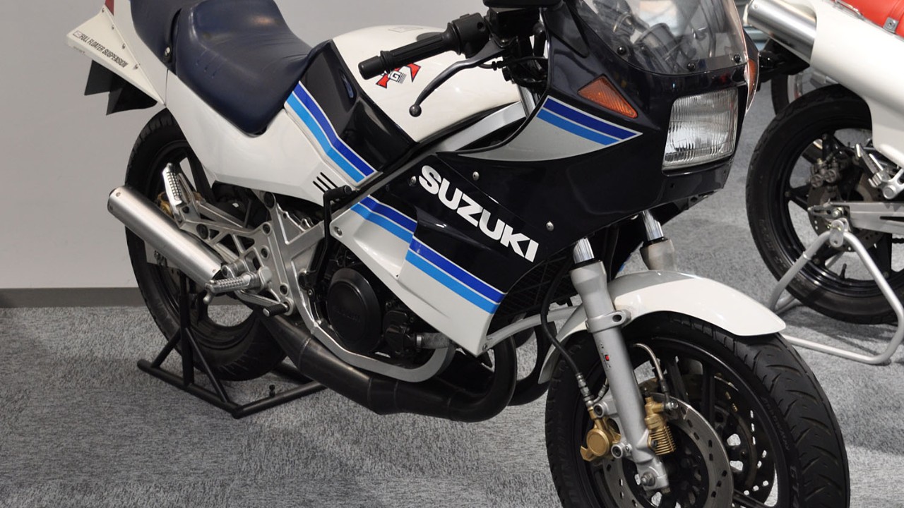 A Suzuki RG250 Gamma