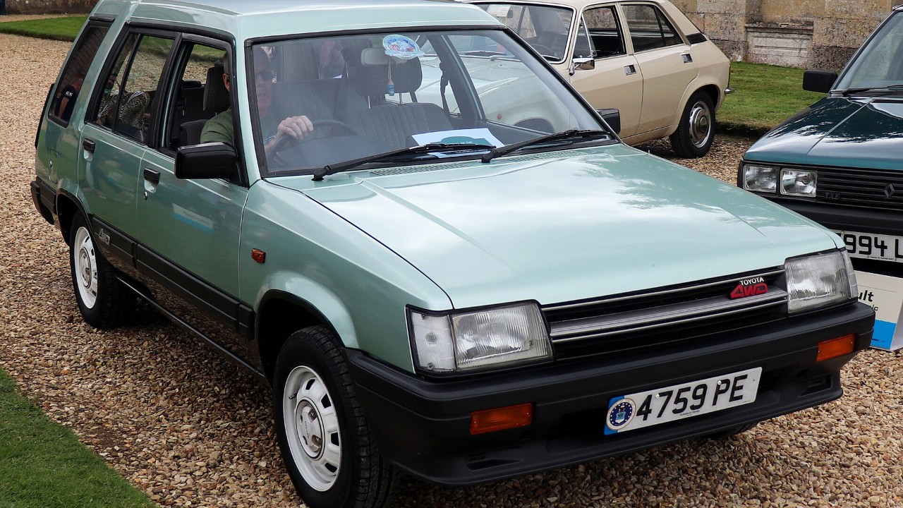 A 1985 Toyota Tercel 4WD wagon