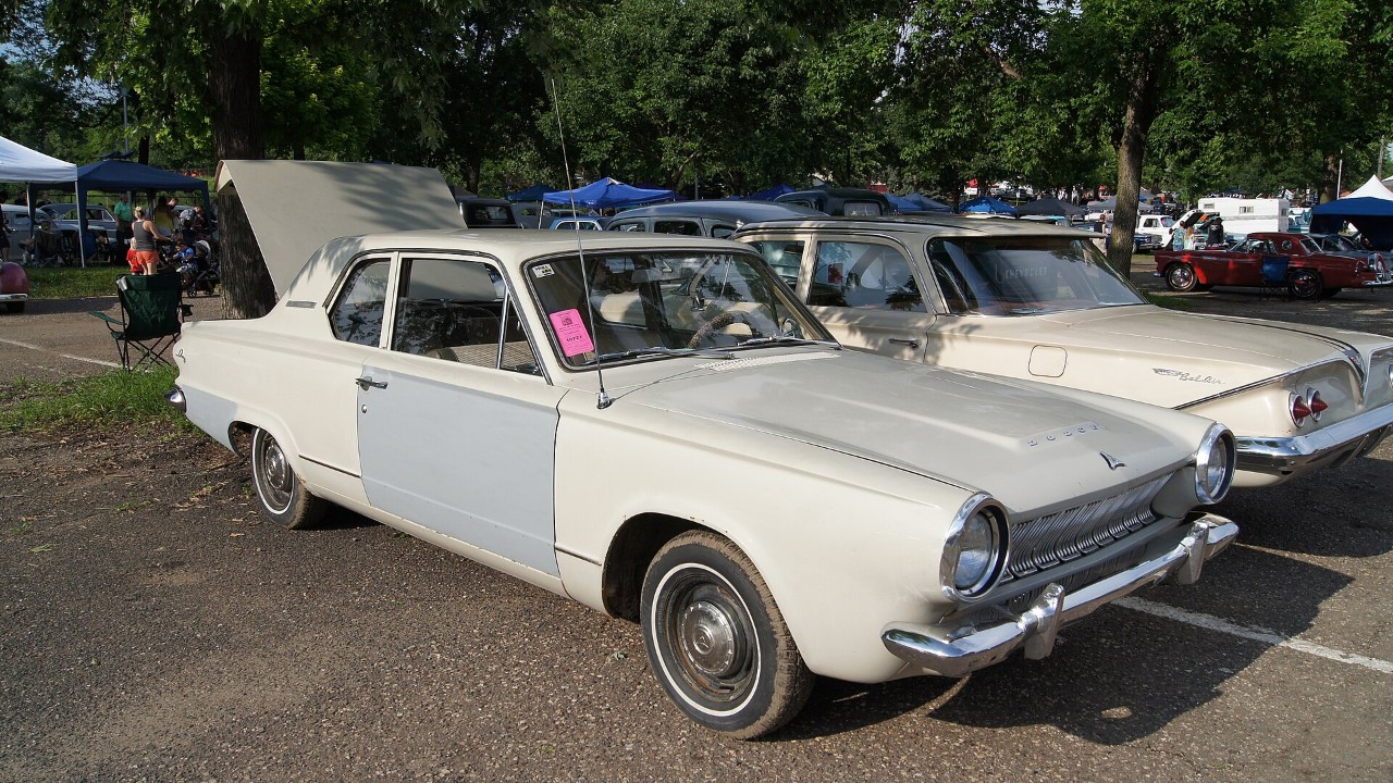 A 1963 Dodge Dart 170 sedan