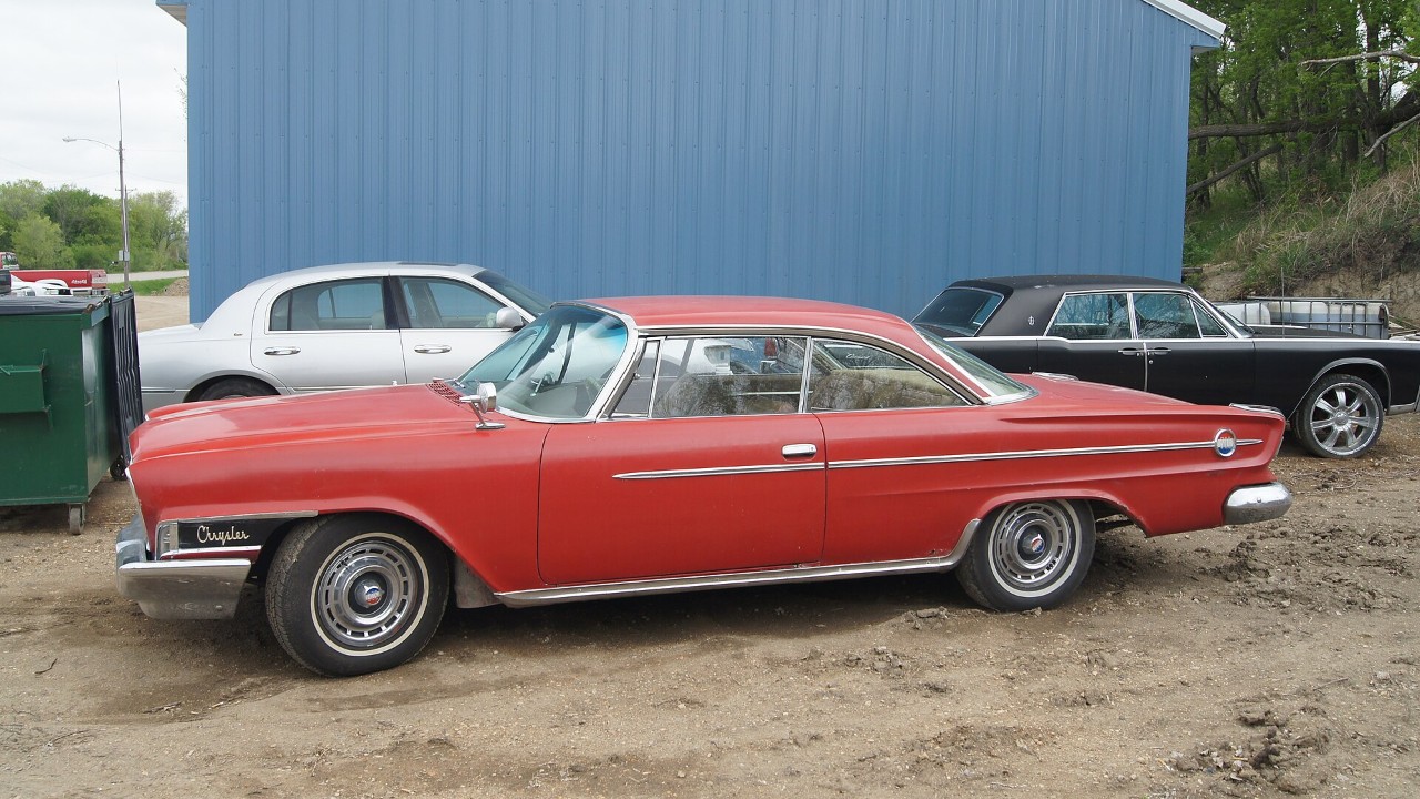 A red 1962 Chrysler 300H