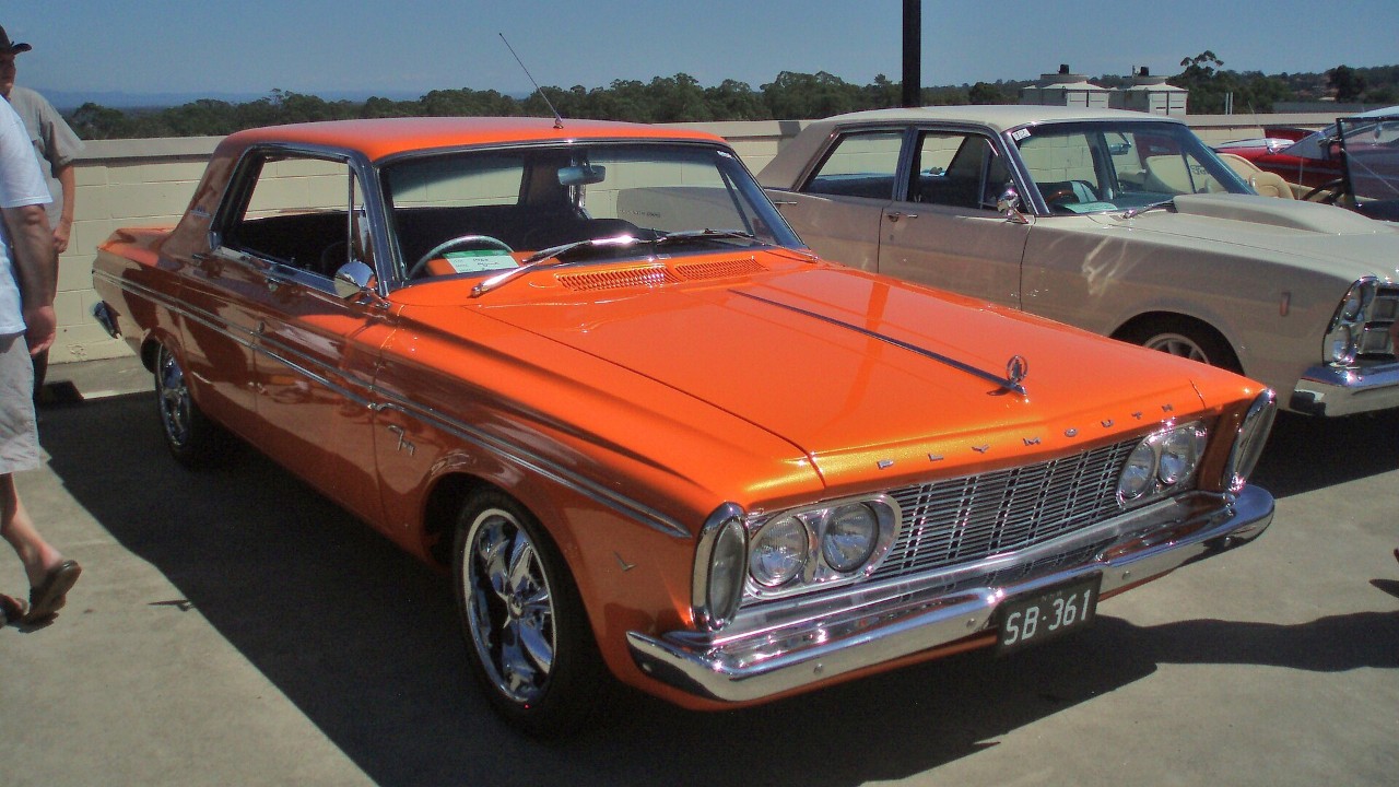 A 1963 Plymouth Sport Fury