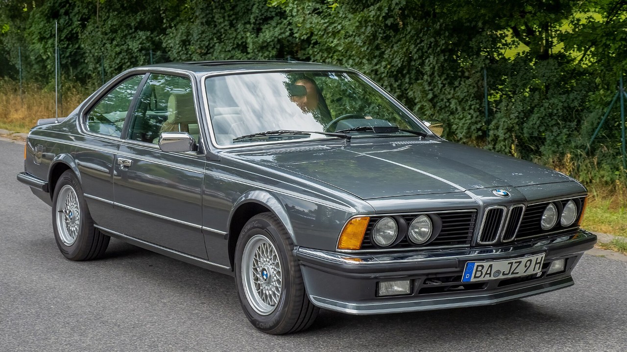 A BMW 635CSi, from the E24 6 Series