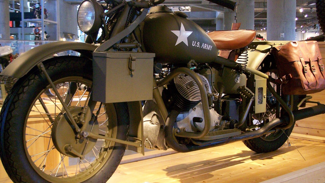 An Indian 841 at the Barber Vintage Motorsports Museum