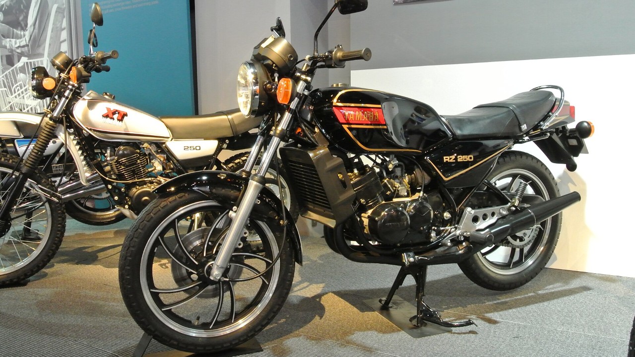 A 1980 Yamaha RZ250