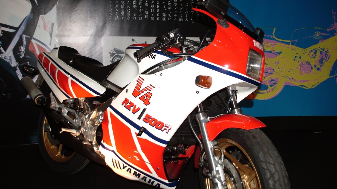 A Yamaha RZV500R V4 two-stroke