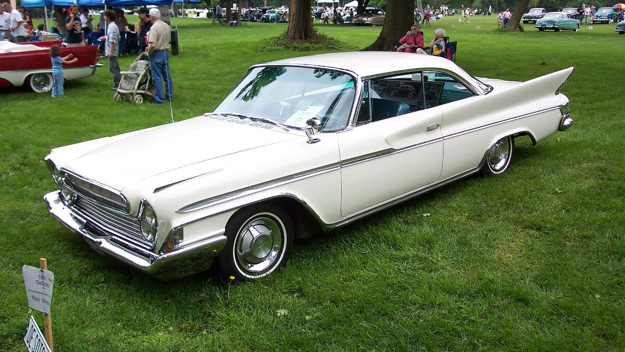 A 1961 DeSoto, from the brand's final model year