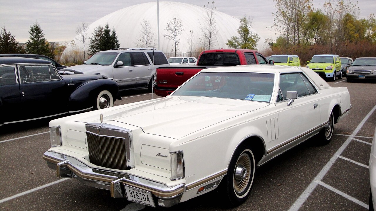 A 1979 Lincoln Continental Mark V Collector's Series