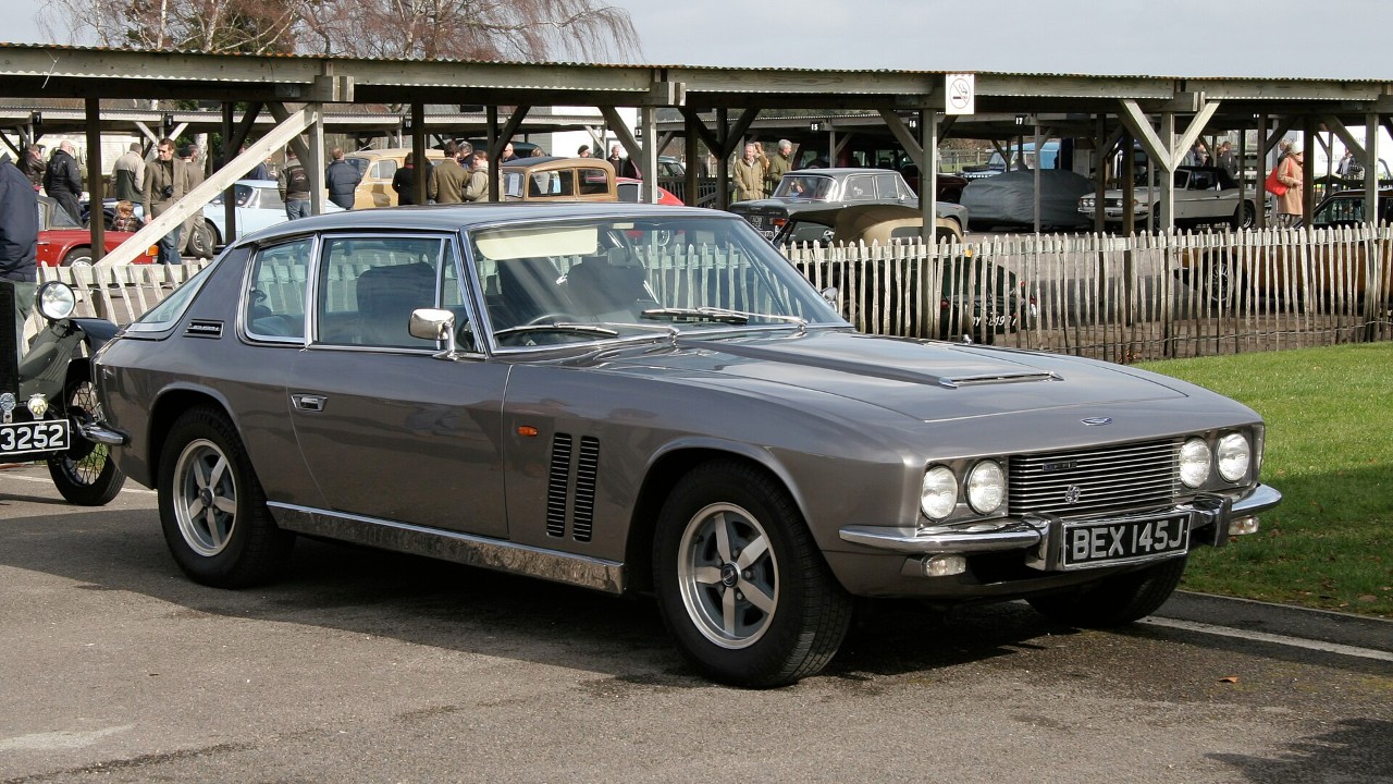A Jensen FF Mark II, side view