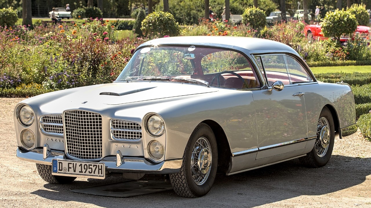 A 1957 Facel Vega FV2 coupe
