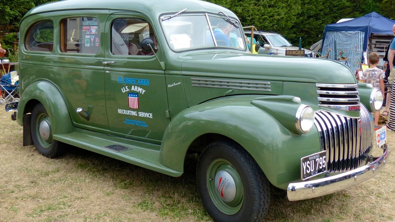 A 1941 Chevrolet Suburban from the second generation