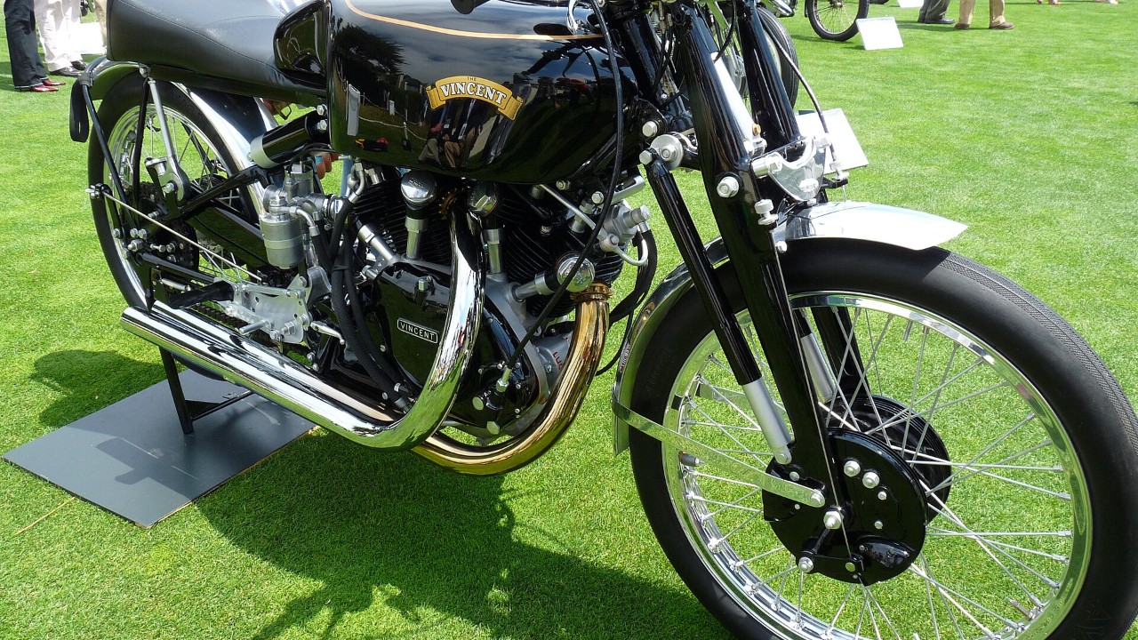 The 1947 Vincent Series B Rapide Special known as Gunga Din, built from a Series B Rapide