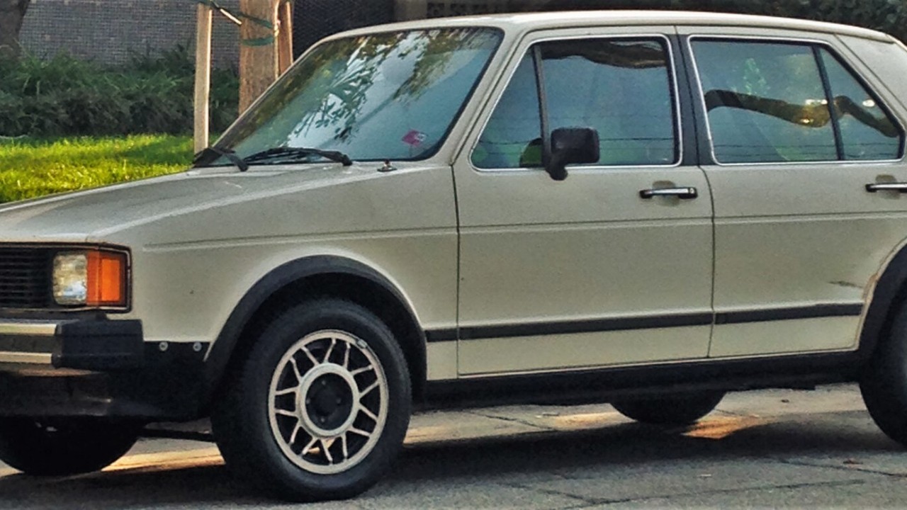 A Mk1 Volkswagen Rabbit GTI