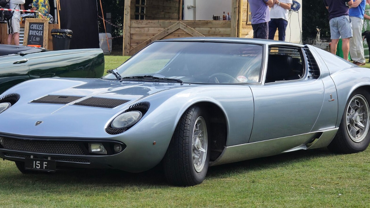 A 1967 Lamborghini Miura P400
