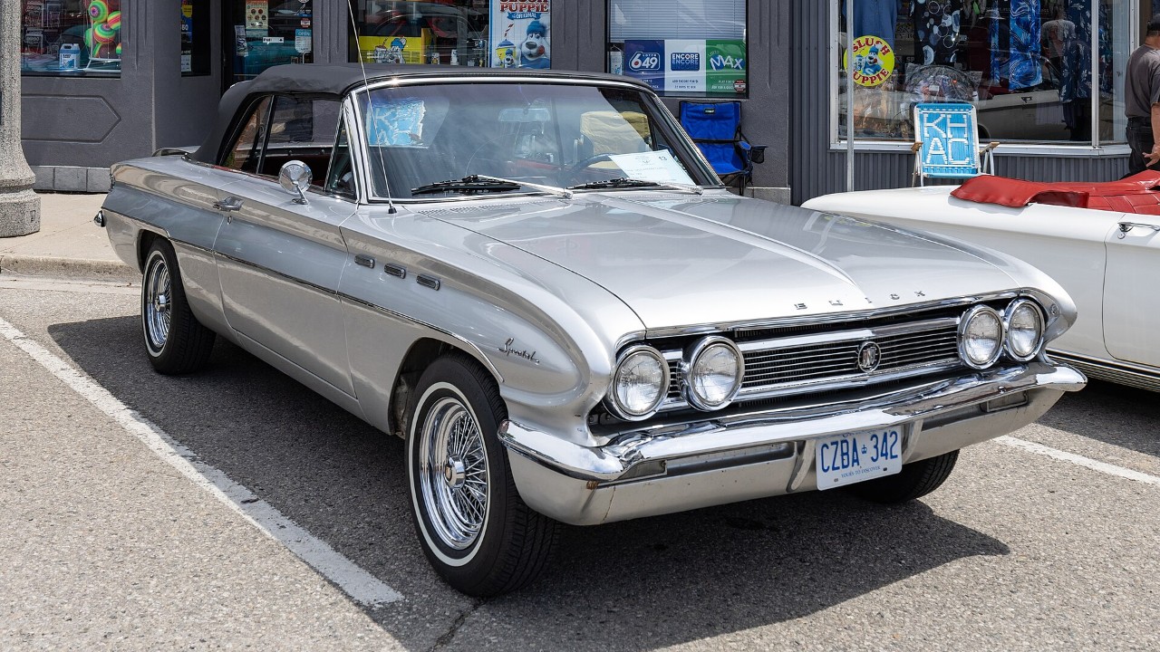 A 1962 Buick Special convertible