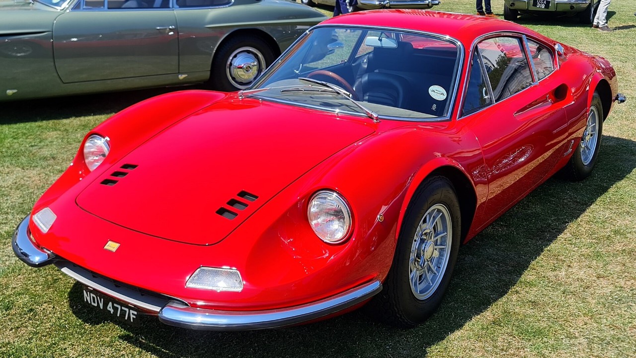 A 1968 Ferrari Dino 206 GT