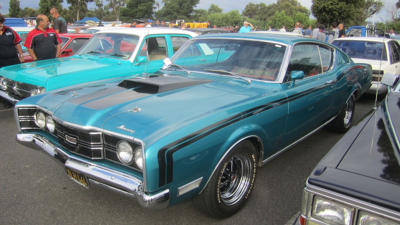 A 1969 Mercury Cyclone Cobra Jet