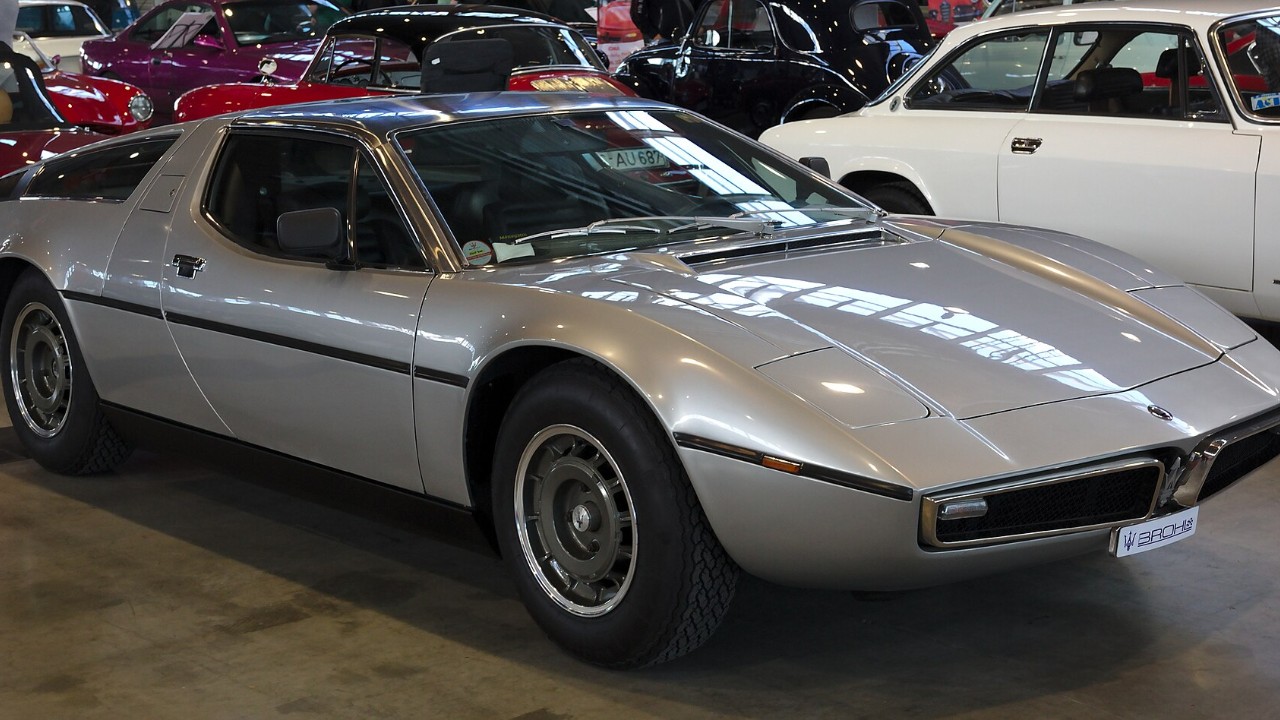 A 1973 Maserati Bora