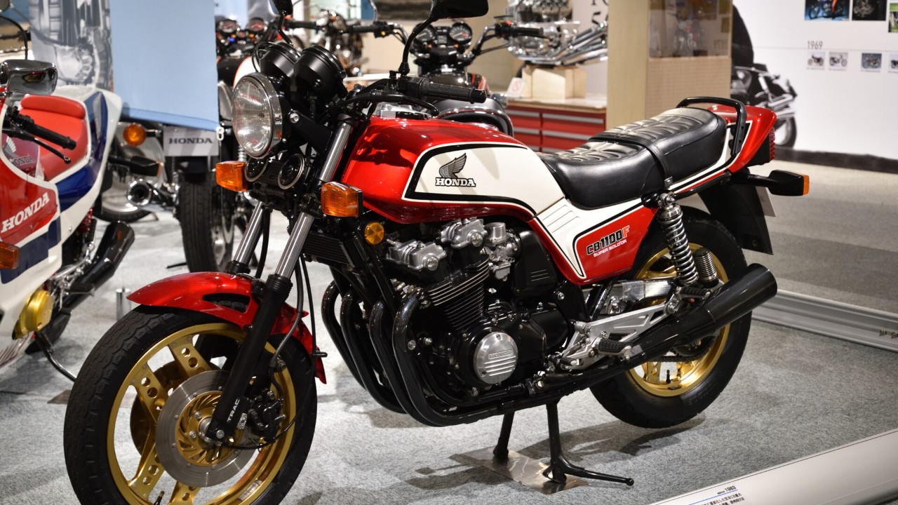 A 1983 Honda CB1100F