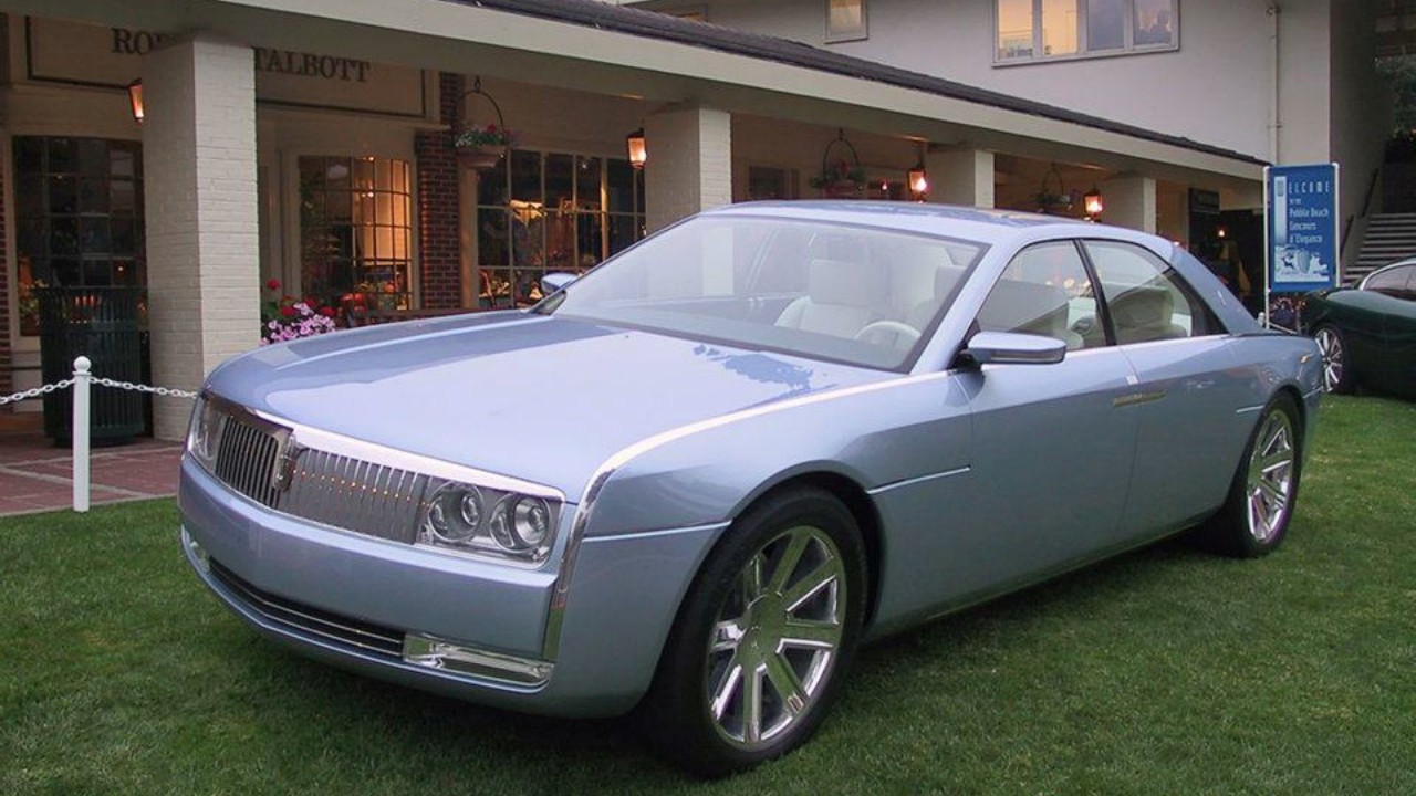 The 2002 Lincoln Continental concept with center-opening doors