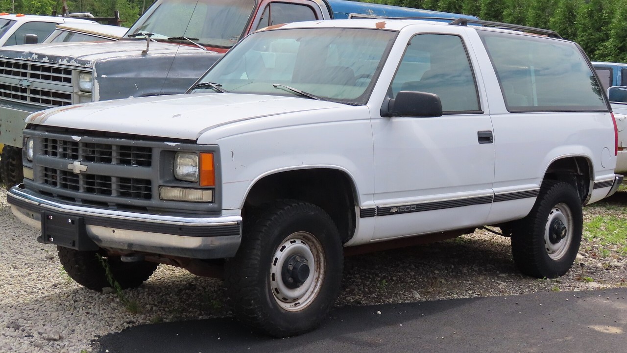 A 1997 Chevrolet Tahoe, which used the Vortec 5700 L31