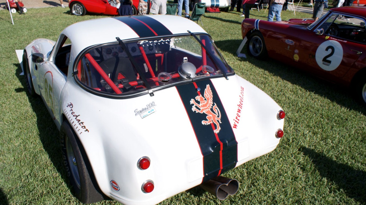 A 1965 TVR Griffith 200 race car