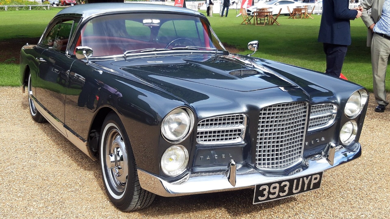 7 Facel Vega models from a 10-year run that built 490 HK500s but only 26 Facel 6s