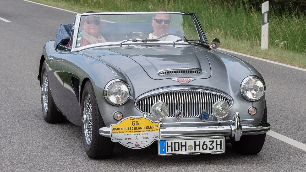 An Austin-Healey 3000 Mk III