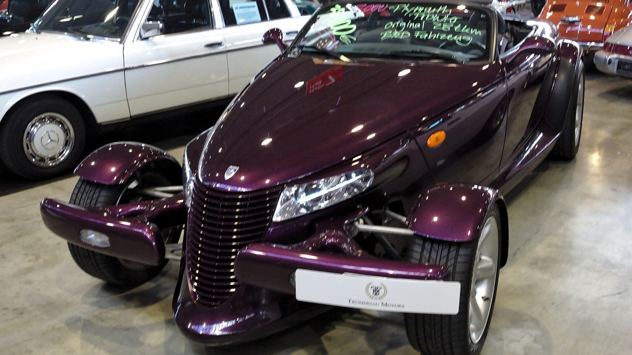 The Plymouth Prowler went from a 1993 Detroit show car to 11,702 aluminum-framed hot rods