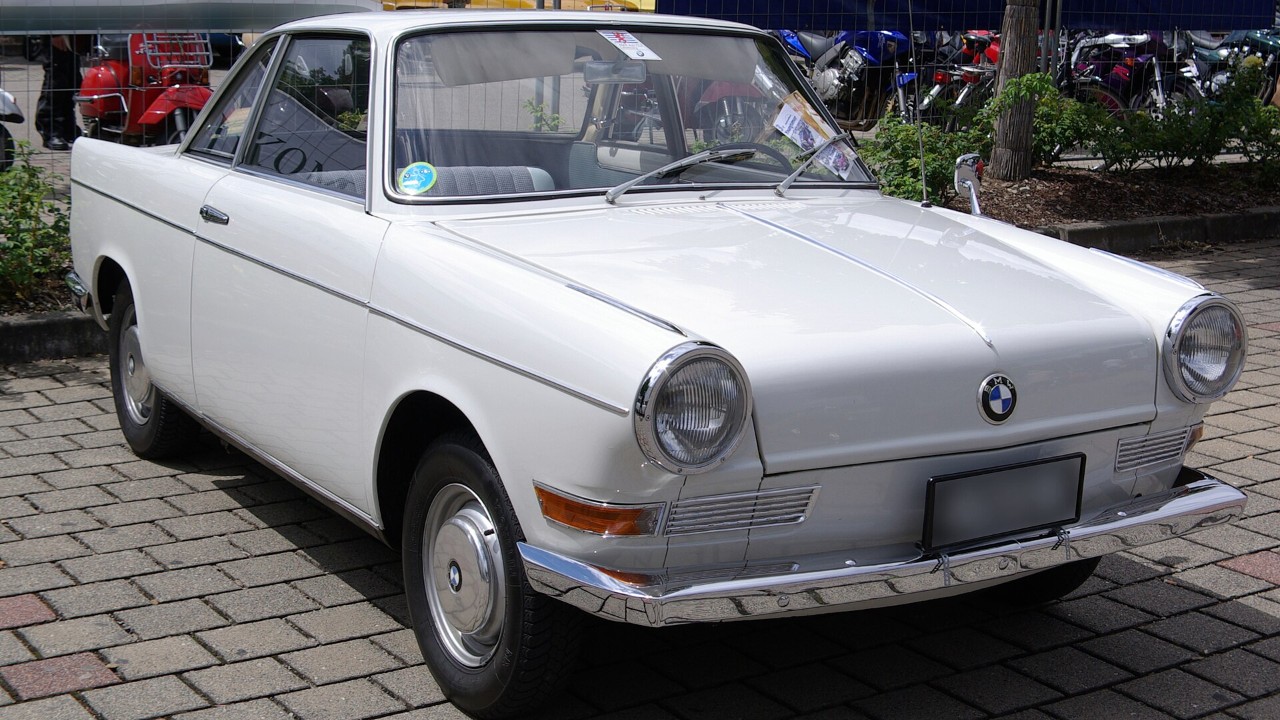 A 1959 BMW 700 Coupe