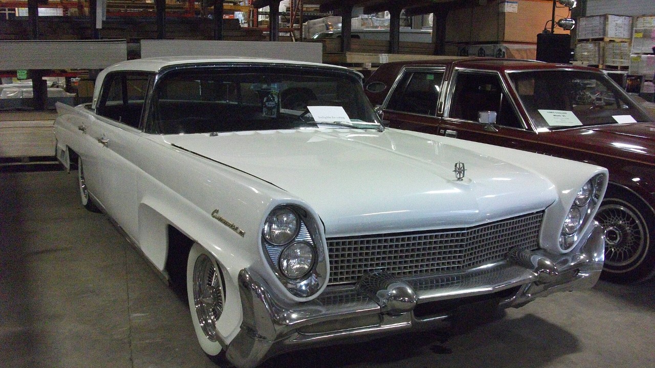 A 1958 Lincoln Continental Mark III