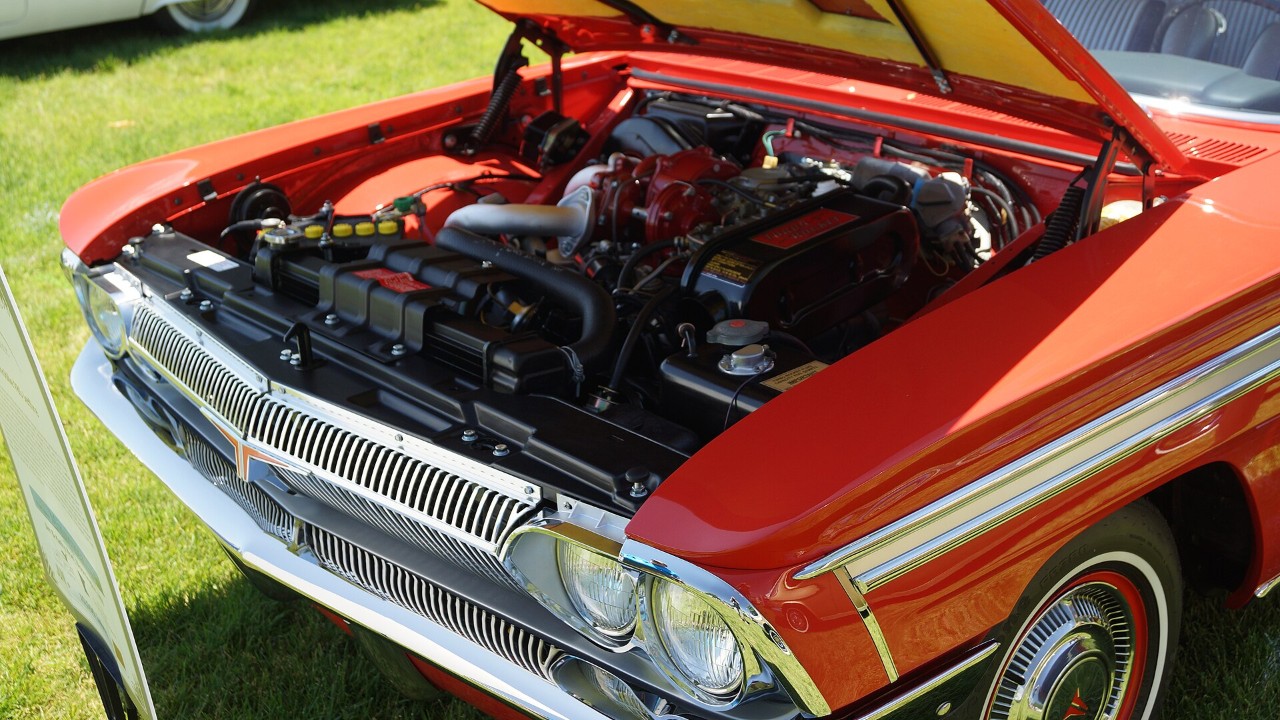 A 1962 Oldsmobile F-85 Jetfire