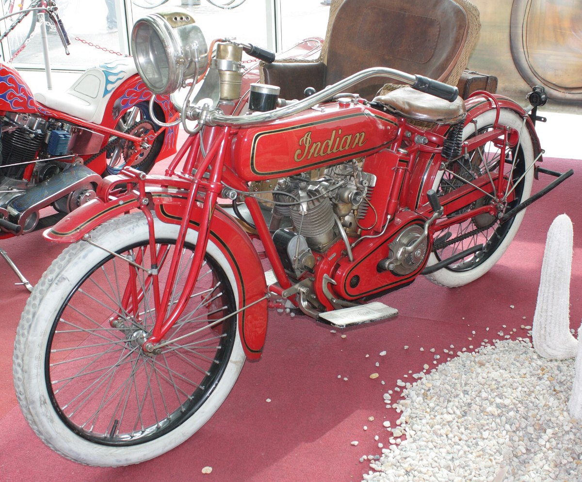 1918 Indian Powerplus with sidecar