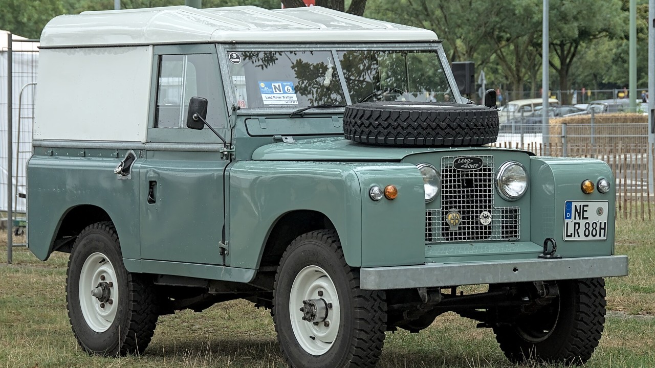A Land Rover Series II