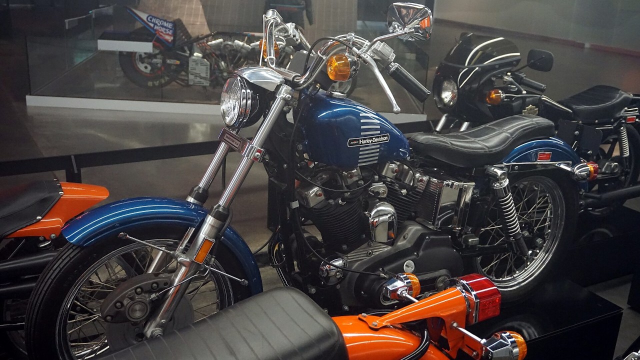 A 1973 Harley-Davidson XL-1000 Sportster