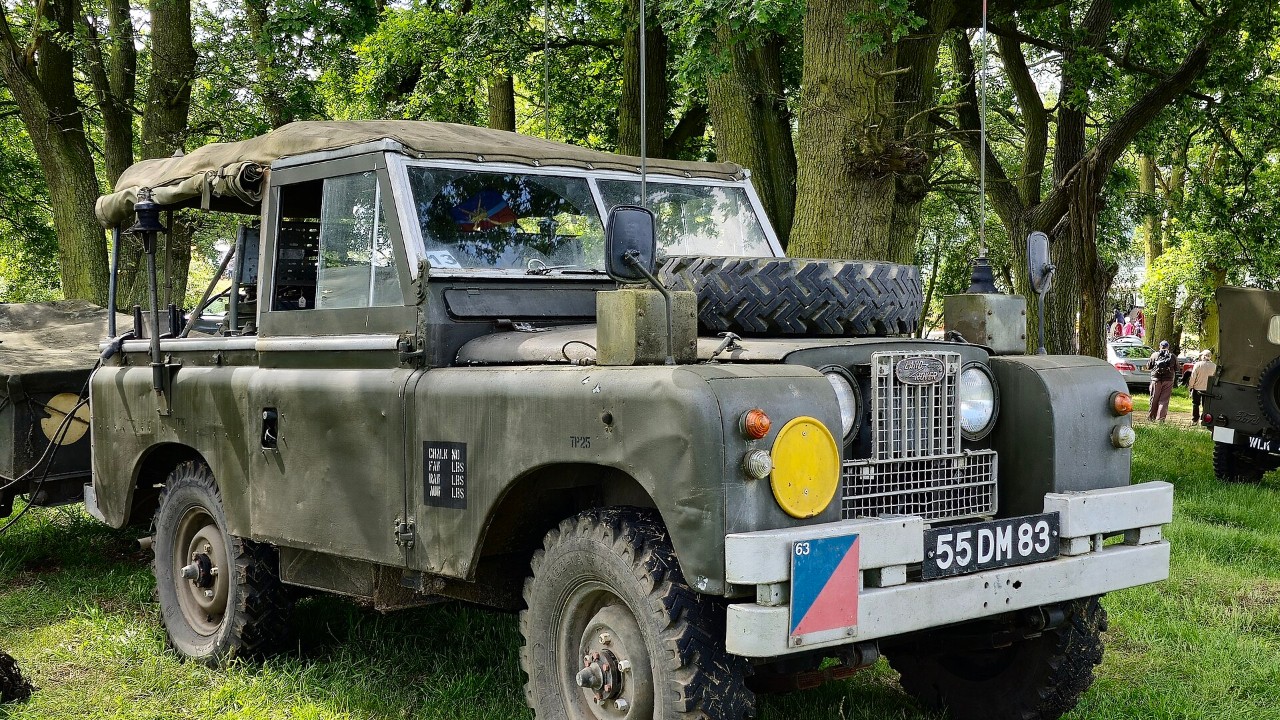 A Land Rover Series IIA