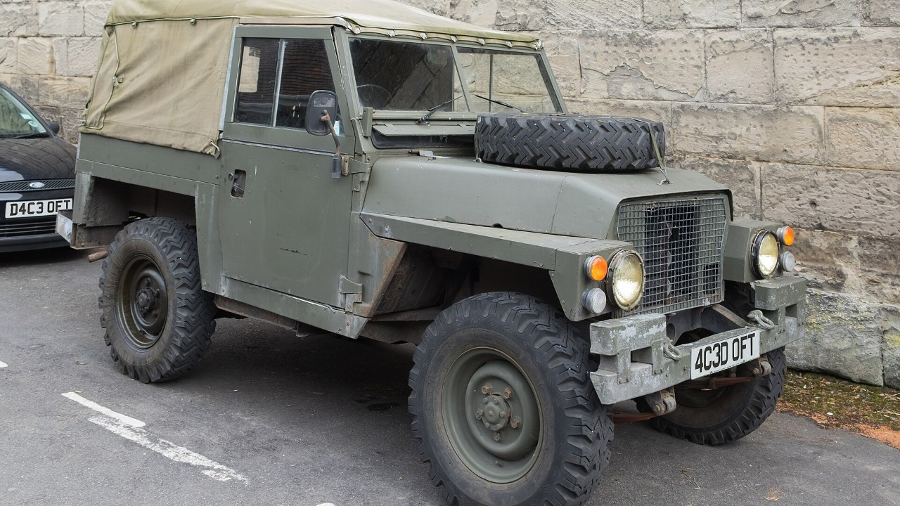 A Land Rover Series III Lightweight