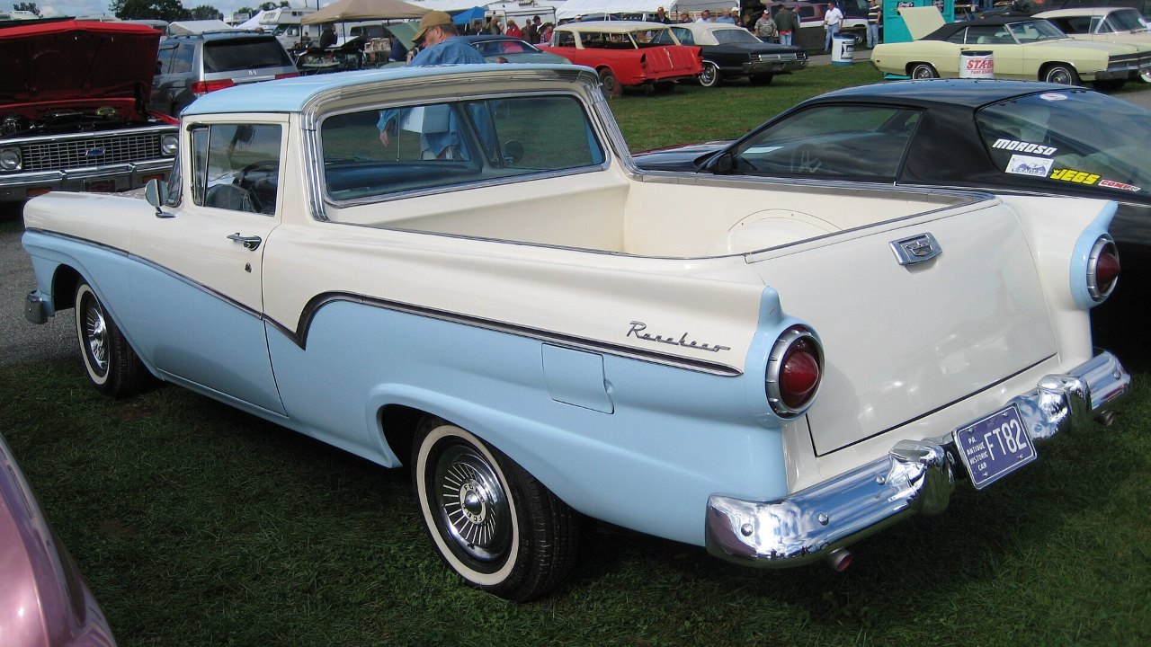 Ford’s Ranchero arrived two model years before the Chevrolet El Camino