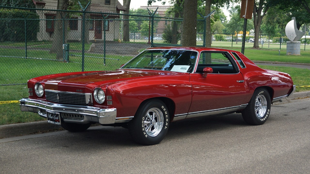 A 1973 Chevrolet Monte Carlo