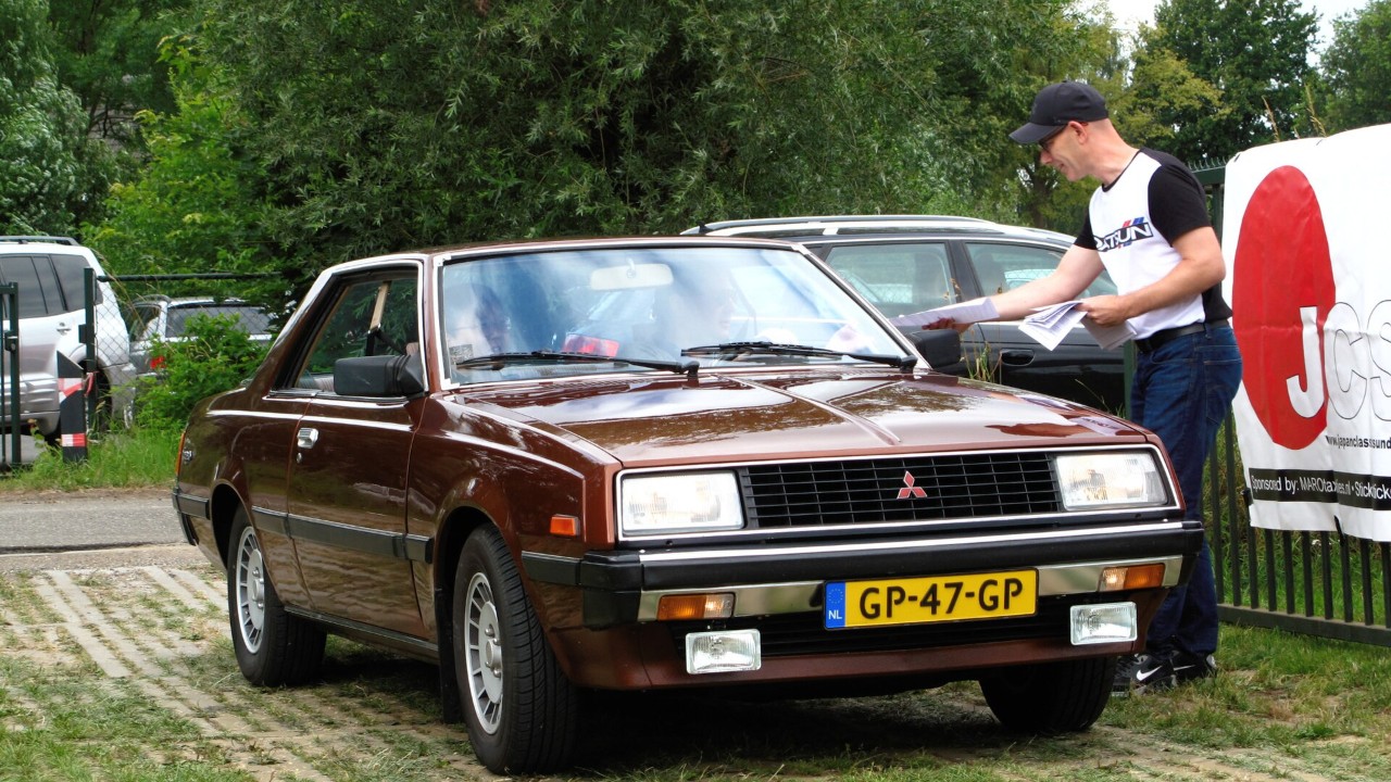 A 1981 Mitsubishi Sapporo, the second Lambda body