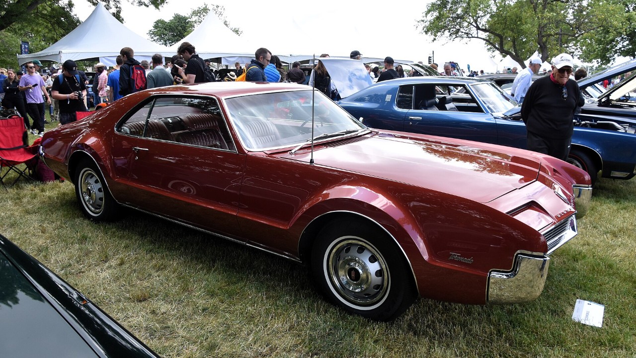 A 1966 Oldsmobile Toronado