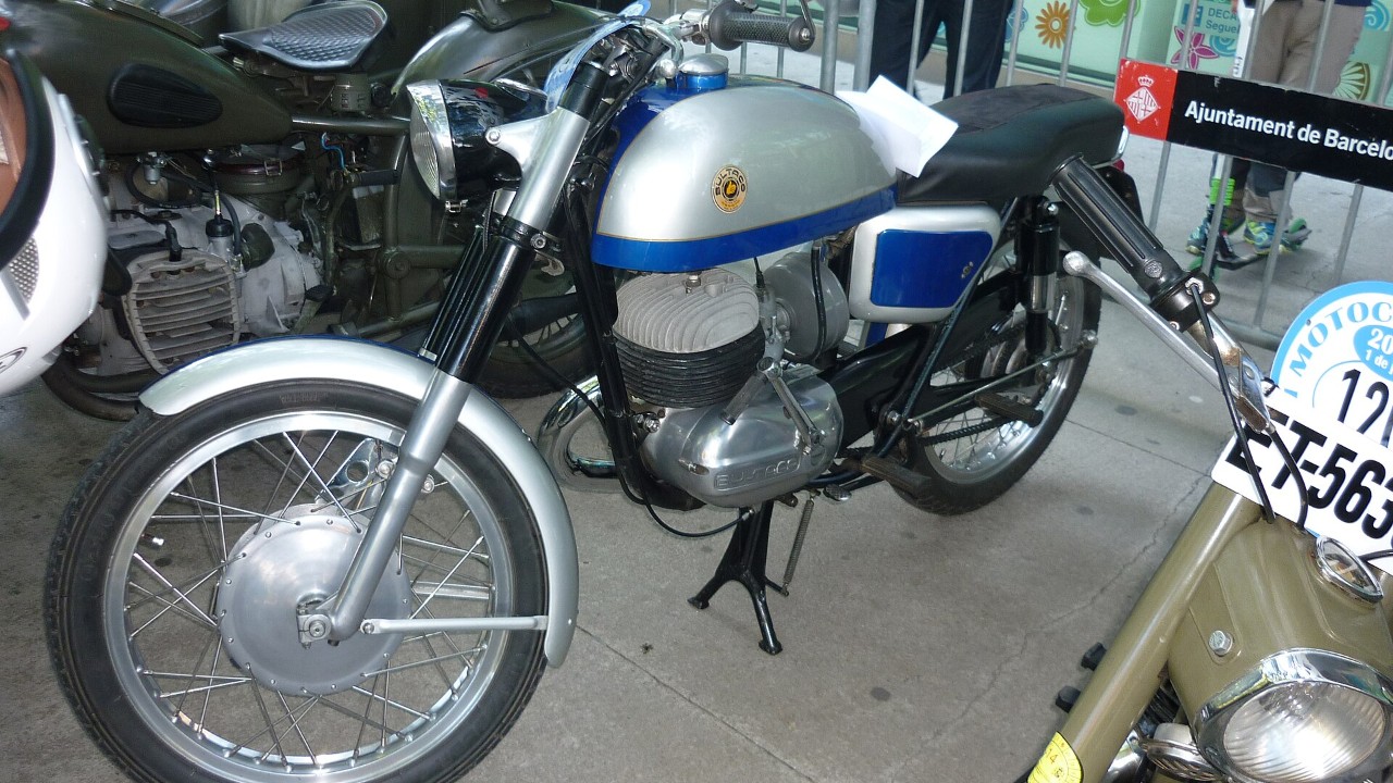 A 1962 Bultaco Metralla 62