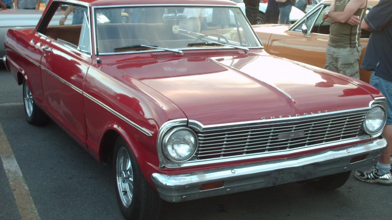 A 1965 Chevrolet Chevy II Nova SS coupe