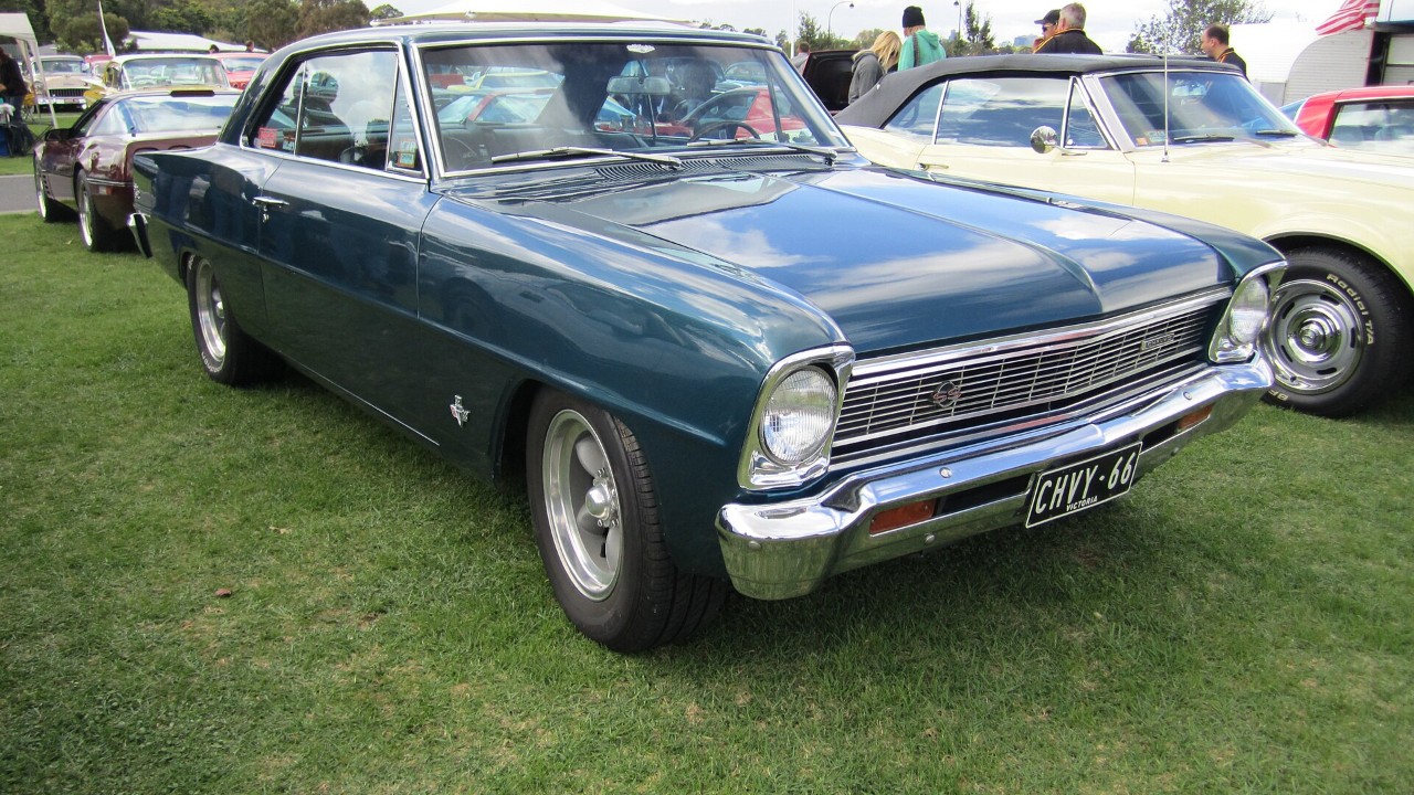 A 1966 Chevrolet Nova SS hardtop