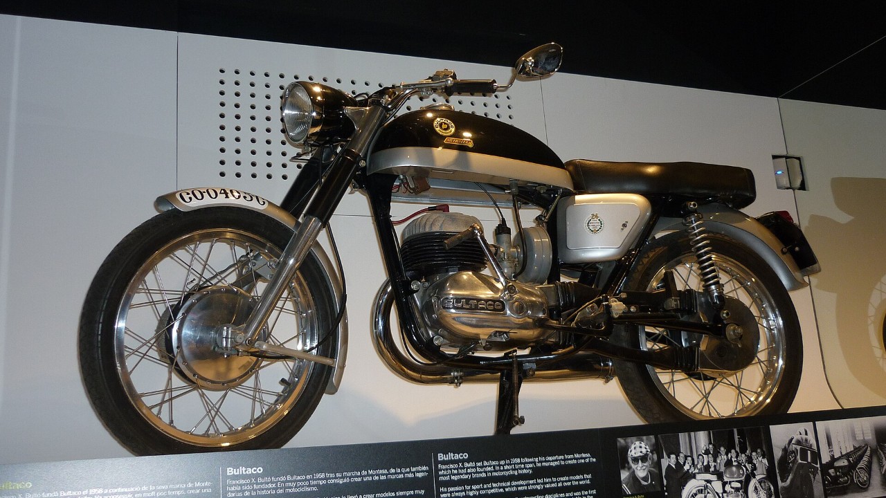A 1966 Bultaco Metralla Mk2