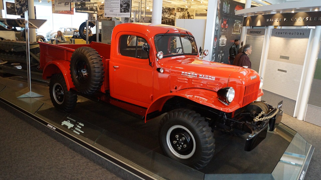 A 1954 Dodge Power Wagon