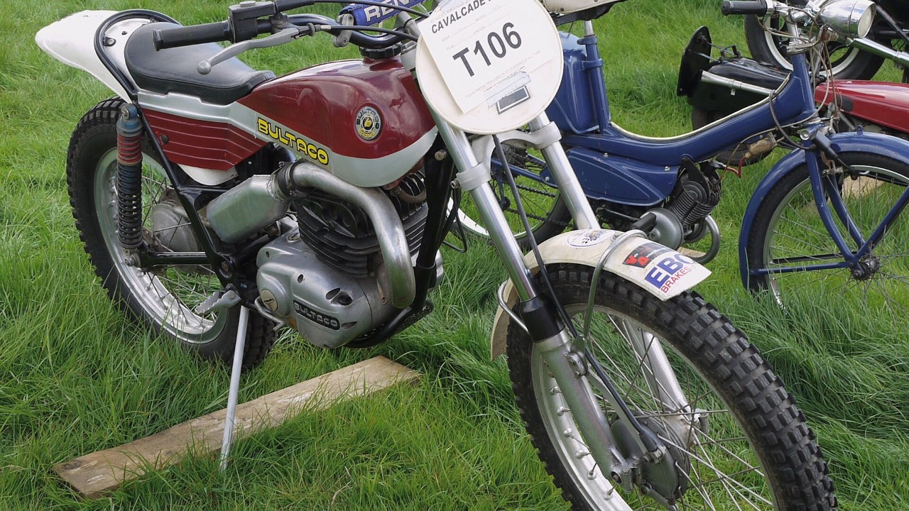 8 Bultaco motorcycles from the 1959 Tralla 101 to the 360cc El Bandido