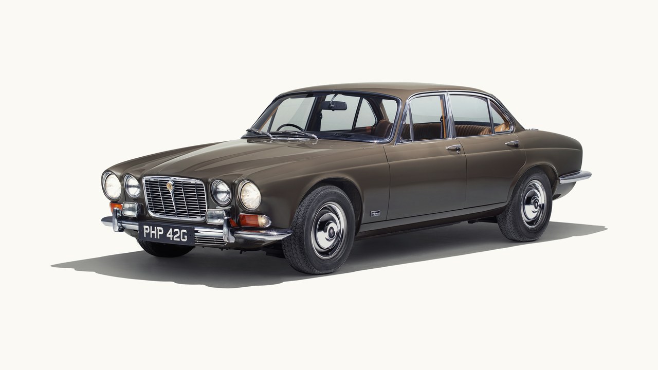 A Jaguar XJ6 Series 1 from the Jaguar Heritage collection, the first of the Jaguar XJ series