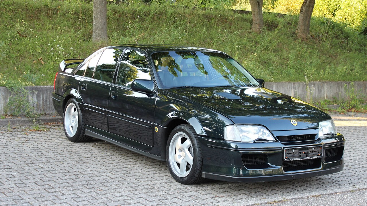 A Lotus Omega, the Opel-badged sleeper sedan